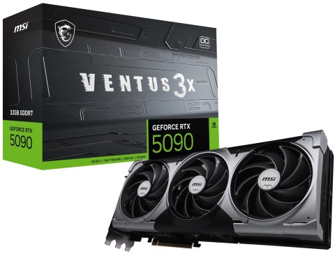 MSI Karta graf. MSI GeForce RTX 5090 32G VENTUS 3X OC MSI Karta graf. MSI GeForce RTX 5090 32G VENTUS 3X OC