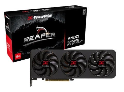 PowerColor Karta graf. PowerColor Reaper RX9070XT 16G-A PowerColor Karta graf. PowerColor Reaper RX9070XT 16G-A