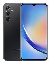 Samsung Smartfon Samsung Galaxy A34 (A346B) 6/128GB 6,6" SAMOLED 1080x2408 5000mAh Hybrid Dual SIM 5G Awesome Graphite