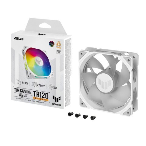 ASUS Wentylator ASUS TUF GAMING TF120 ARGB WHITE