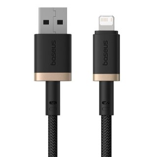 Baseus Kabel Baseus Dura 2.4A 1m (czarno-złoty)
