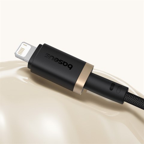 Baseus Kabel Baseus Dura 2.4A 1m (czarno-złoty)