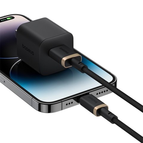Baseus Kabel Baseus Dura 2.4A 1m (czarno-złoty)