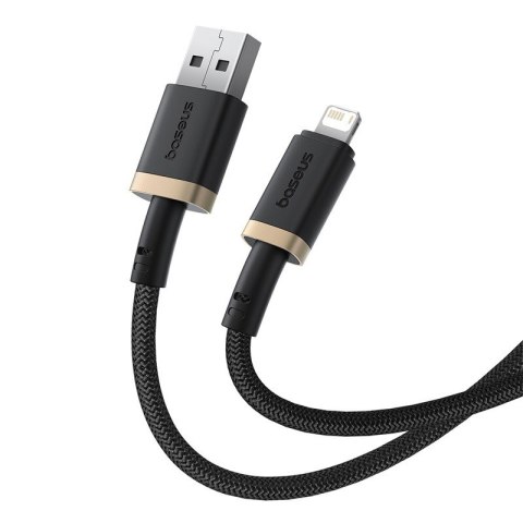 Baseus Kabel Baseus Dura 2.4A 2m (czarno-złoty) Baseus Kabel Baseus Dura 2.4A 2m (czarno-złoty)