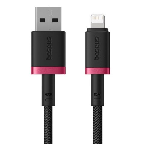 Baseus Kabel Baseus Dura 2.4A 2m (czerwono-czarny) Baseus Kabel Baseus Dura 2.4A 2m (czerwono-czarny)