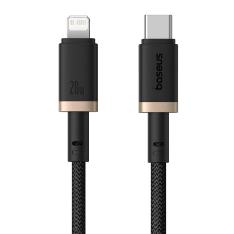 Baseus Kabel Baseus Dura Typ C 20W 2m (czarno-złoty)