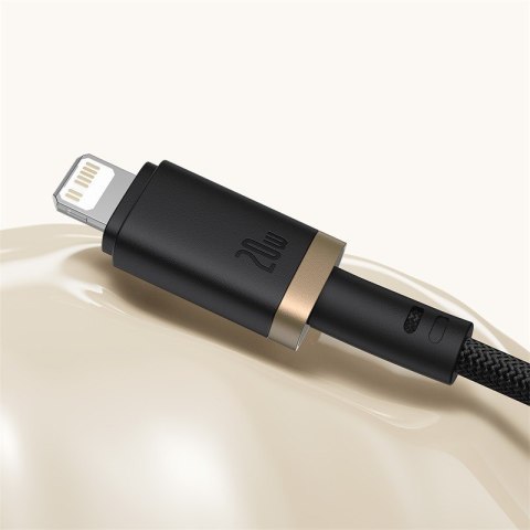 Baseus Kabel Baseus Dura Typ C 20W 2m (czarno-złoty)