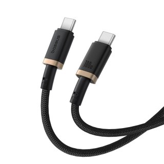 Baseus Kabel Baseus Dura Typ C-Typ C 100W 1m czarno-złoty