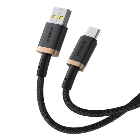 Baseus Kabel Baseus Dura USB-Typ C 60W 1m (czarno-złoty)