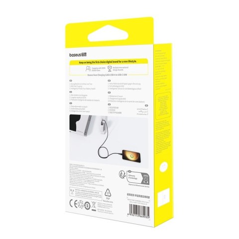 Baseus Kabel Baseus Dura USB-Typ C 60W 1m (czarno-złoty)
