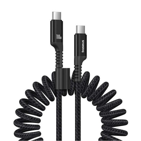 Baseus Kabel Baseus Fish-Eye Typ C-Typ C 100W 1m (czarny)