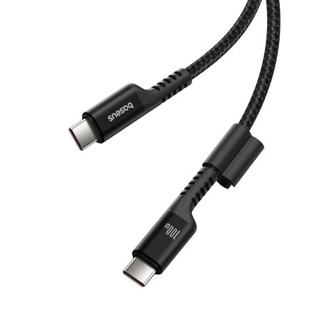 Baseus Kabel Baseus Fish-Eye Typ C-Typ C 100W 1m (czarny)