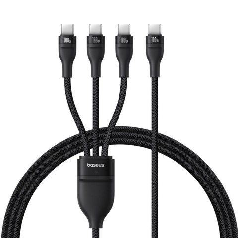 Baseus Kabel Baseus Flash Series 3 100W 1,5m (czarny)
