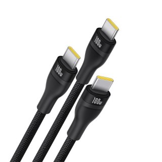 Baseus Kabel Baseus Flash Series 3 100W 1,5m (czarny)
