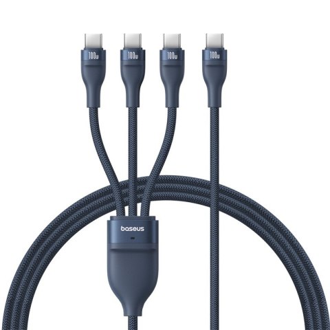 Baseus Kabel Baseus Flash Series 3 100W 1,5m (niebieski)