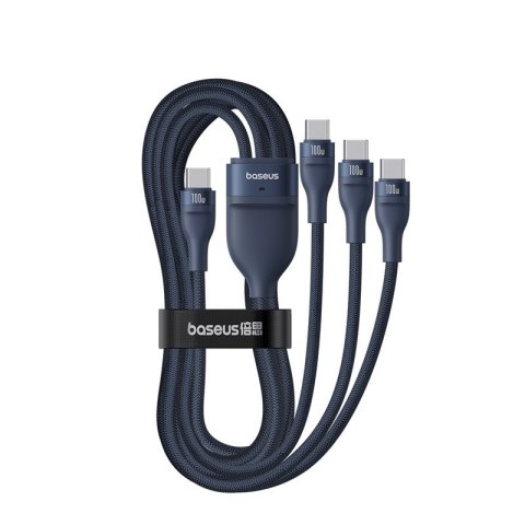 Baseus Kabel Baseus Flash Series 3 100W 1,5m (niebieski)