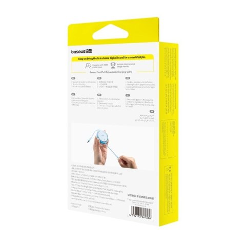 Baseus Kabel Baseus Free2Pull 20W 1m (niebieski) Baseus Kabel Baseus Free2Pull 20W 1m (niebieski)