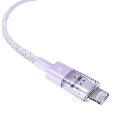 Baseus Kabel Baseus Gem 2.4A 1m (fioletowy)
