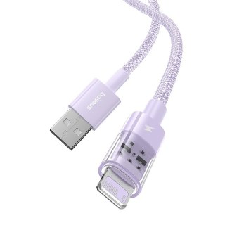 Baseus Kabel Baseus Gem 2.4A 2m (fioletowy)