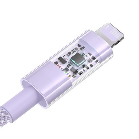 Baseus Kabel Baseus Gem 2.4A 2m (fioletowy)
