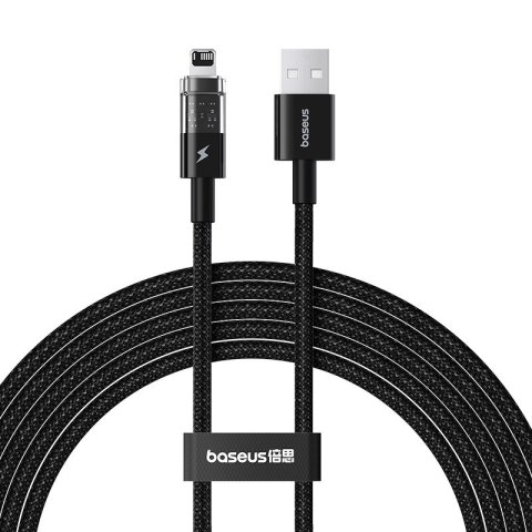 Baseus Kabel Baseus Gem Typ C 2.4A 2m (czarny) Baseus Kabel Baseus Gem Typ C 2.4A 2m (czarny)