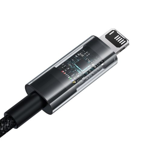 Baseus Kabel Baseus Gem Typ C 2.4A 2m (czarny) Baseus Kabel Baseus Gem Typ C 2.4A 2m (czarny)