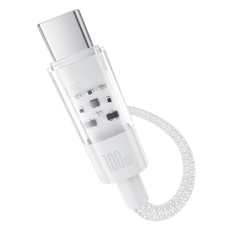 Baseus Kabel Baseus Gem Typ C-Typ C 100W 2m (biały)