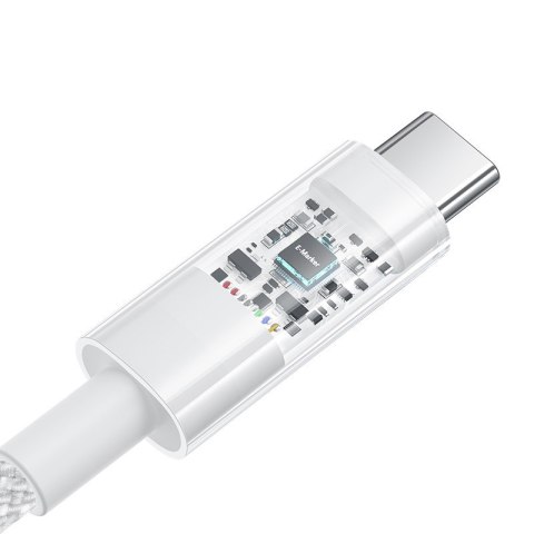 Baseus Kabel Baseus Gem Typ C-Typ C 100W 2m (biały)