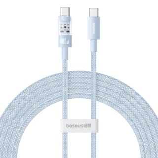 Baseus Kabel Baseus Gem Typ C-Typ C 100W 2m (niebieski)