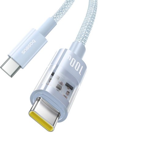 Baseus Kabel Baseus Gem Typ C-Typ C 100W 2m (niebieski)