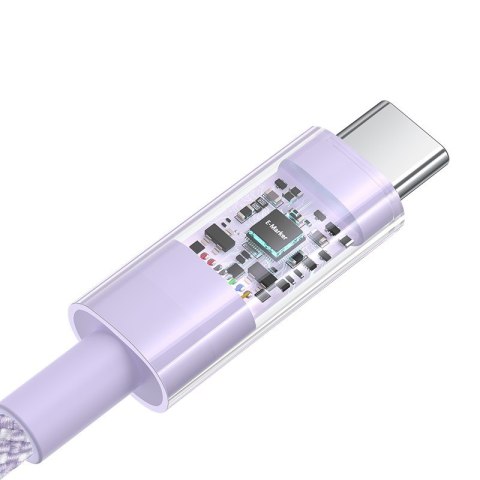Baseus Kabel Baseus Gem Typ C-Typc C 100W 2m (fioletowy) Baseus Kabel Baseus Gem Typ C-Typc C 100W 2m (fioletowy)