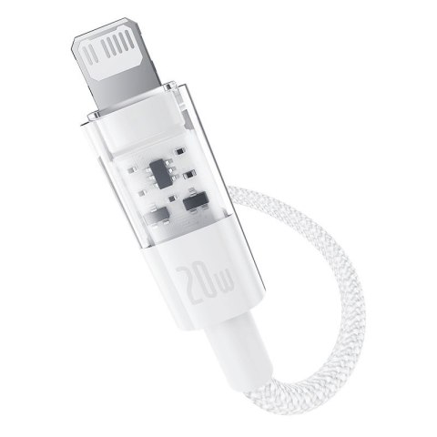 Baseus Kabel Baseus Gem USB C-IP 20W 1m (biały) Baseus Kabel Baseus Gem USB C-IP 20W 1m (biały)