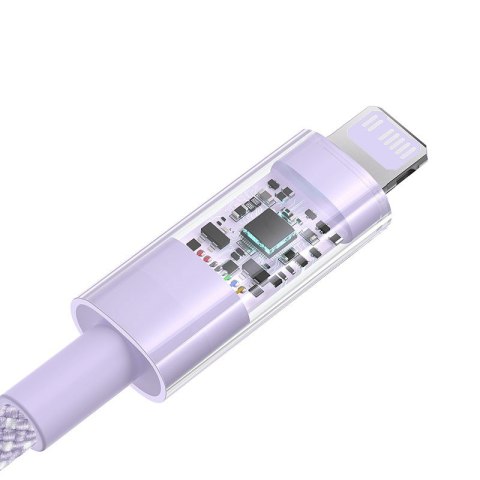 Baseus Kabel Baseus Gem USB C-IP 20W 1m (fioletowy) Baseus Kabel Baseus Gem USB C-IP 20W 1m (fioletowy)