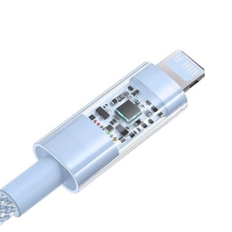 Baseus Kabel Baseus Gem USB C-IP 20W 2m (niebieski) Baseus Kabel Baseus Gem USB C-IP 20W 2m (niebieski)
