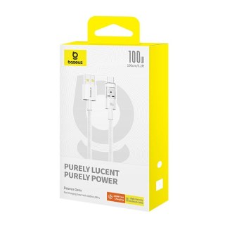 Baseus Kabel Baseus Gem USB-USB C 100W 1m (biały)