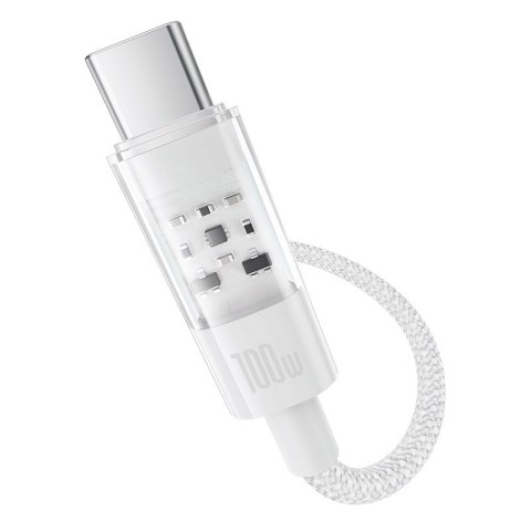 Baseus Kabel Baseus Gem USB-USB C 100W 1m (biały) Baseus Kabel Baseus Gem USB-USB C 100W 1m (biały)