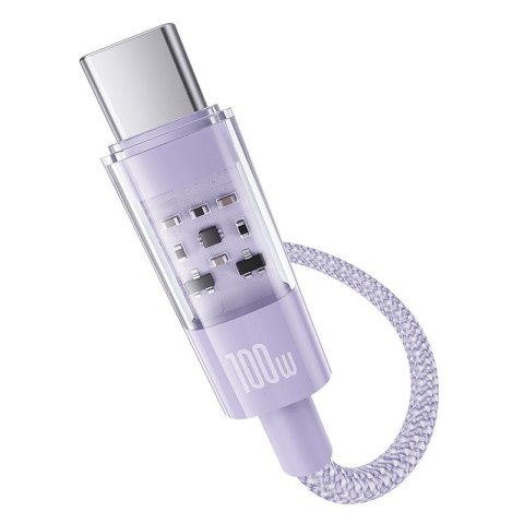 Baseus Kabel Baseus Gem USB-USB C 100W 1m (fioletowy) Baseus Kabel Baseus Gem USB-USB C 100W 1m (fioletowy)