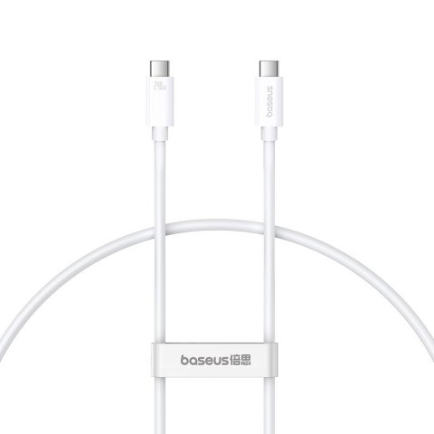 Baseus Kabel Baseus Superior Typ C-Typ C 240W 1m (biały) Baseus Kabel Baseus Superior Typ C-Typ C 240W 1m (biały)