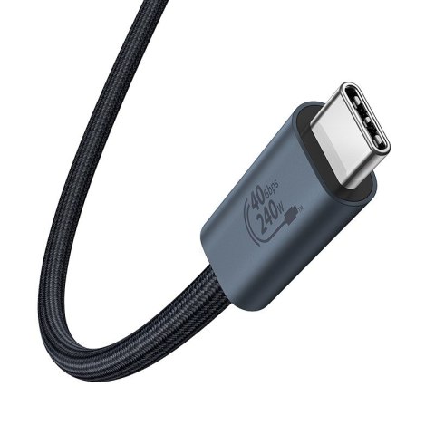 Baseus Kabel Baseus Typ C-Typ C 240W 1m (czarny) Baseus Kabel Baseus Typ C-Typ C 240W 1m (czarny)