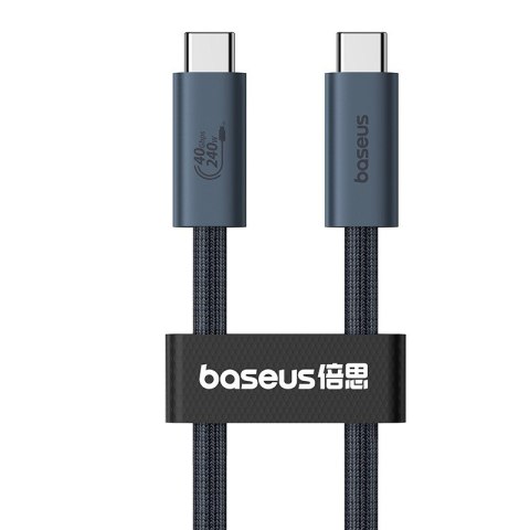 Baseus Kabel Baseus Typ C-Typ C 240W 1m (czarny) Baseus Kabel Baseus Typ C-Typ C 240W 1m (czarny)