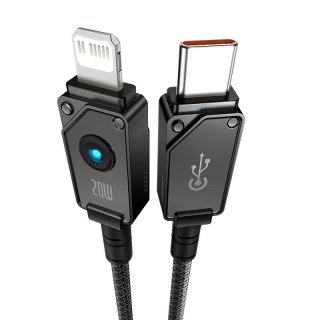 Baseus Kabel Baseus Unbreakable USB C-IP 20W 1m (czarny)