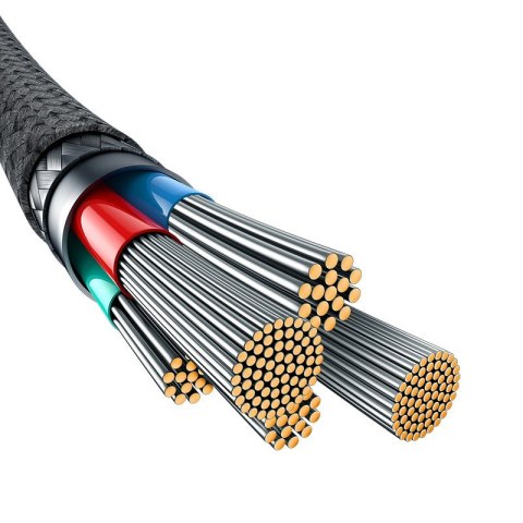 Baseus Kabel Baseus Unbreakable USB C-IP 20W 1m (czarny)