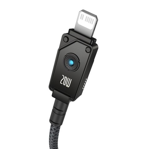 Baseus Kabel Baseus Unbreakable USB C-IP 20W 2m (czarny)