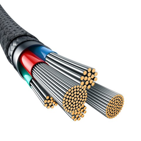Baseus Kabel Baseus Unbreakable USB C-IP 20W 2m (czarny)