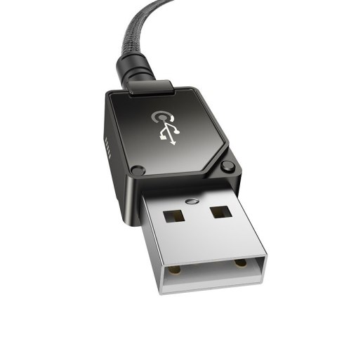 Baseus Kabel Baseus Unbreakable USB-IP 2.4A 1m (czarny) Baseus Kabel Baseus Unbreakable USB-IP 2.4A 1m (czarny)