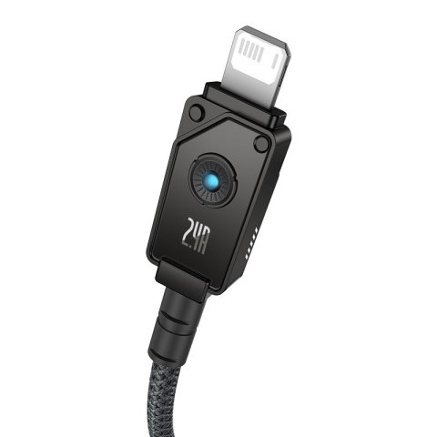 Baseus Kabel Baseus Unbreakable USB-IP 2.4A 1m (czarny) Baseus Kabel Baseus Unbreakable USB-IP 2.4A 1m (czarny)
