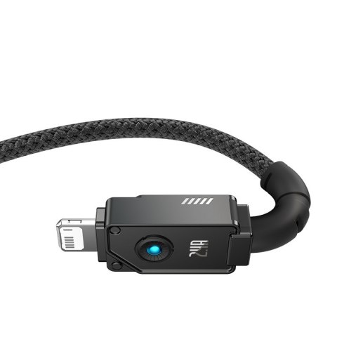 Baseus Kabel Baseus Unbreakable USB-IP 2.4A 1m (czarny) Baseus Kabel Baseus Unbreakable USB-IP 2.4A 1m (czarny)