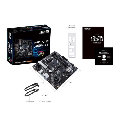 ASUS Płyta główna ASUS PRIME B450M-A II ASUS Płyta główna ASUS PRIME B450M-A II