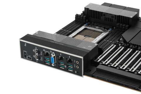 ASUS Płyta główna Asus Pro WS WRX90E-SAGE SE 1x sTR5 AMD ryzen Threadripper PRO 7000 SoC (8x DIMM, 4x SATA, 2x SlimSAS, 4xM.2, 2x10Gb