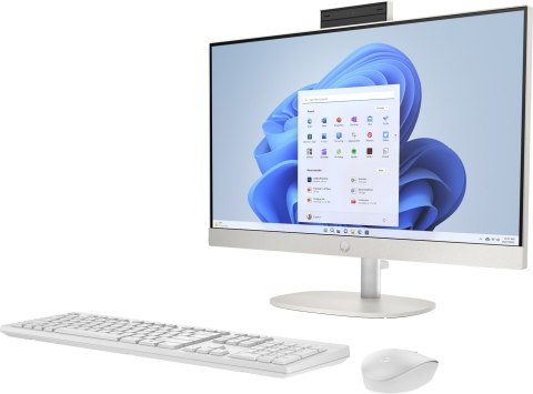 Hewlett-Packard HP AiO 24-cr0312nw Ryzen 5 7520 23.8" FHD IPS 250nits AG 16GB DDR5 SSD512 Radeon 610M Cam720p kB+Mouse Win11 Shell White 2Y